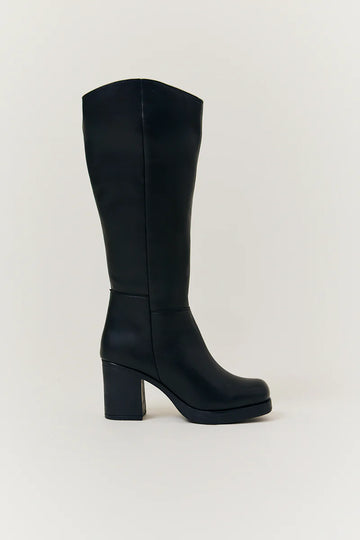 Bella Chunky Heeled High Leg Boot